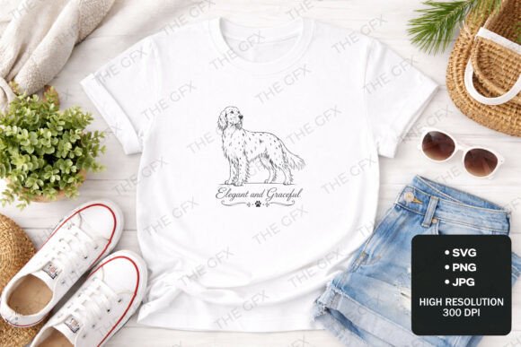Celebrate the English Setter: A Design for Dog Lovers