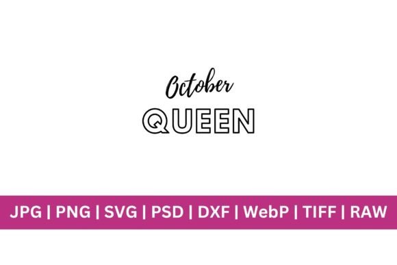 October Queen SVG: A Design Asset for Autumn Branding