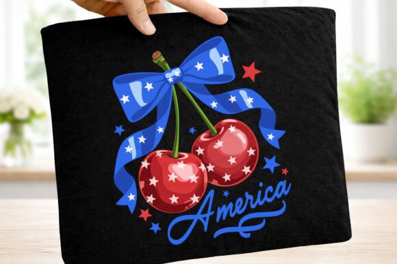 Patriotic Cherry America Coquette Bow: Design & Application Guide