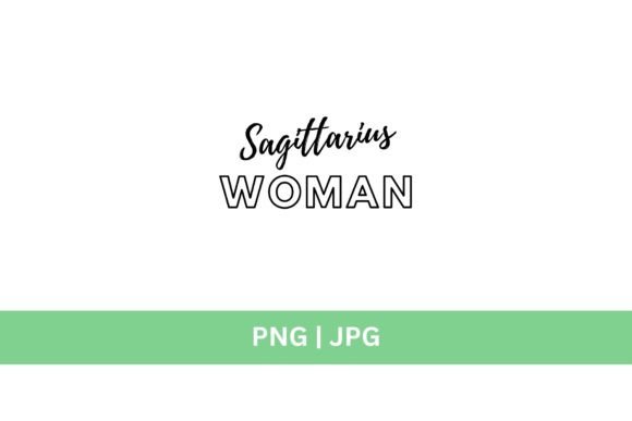 Sagittarius Woman Graphic: A Bold Design Asset for Your Brand