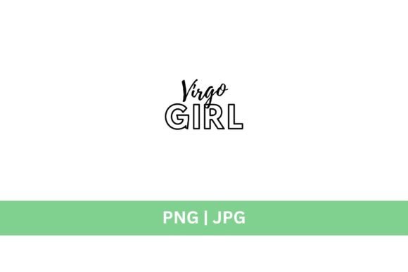 Virgo Girl Graphic: The Perfect Design for Your Creative Projects